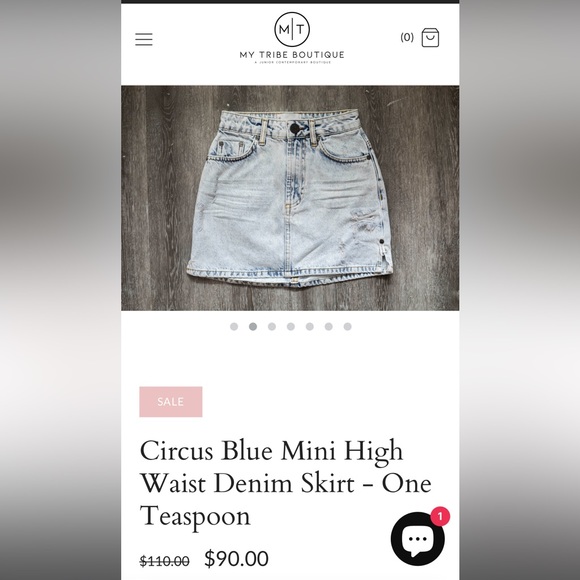 🦩One Teaspoon mini skirt! - Picture 4 of 13